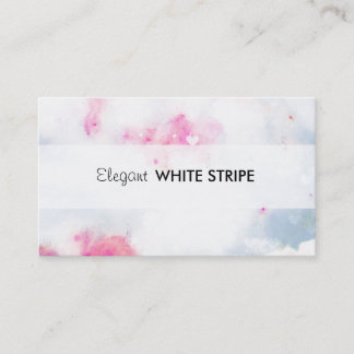 Nätt och elegant visitkort [målad himmel]