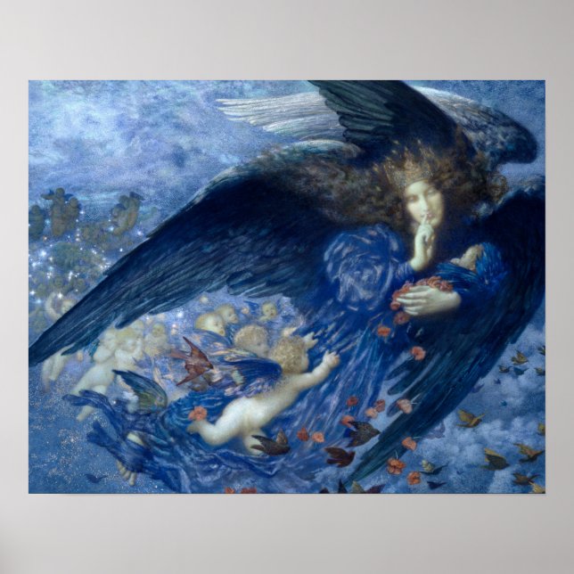 Natt och hennes stjärnor poster (Framsidan)