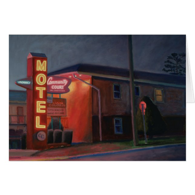 Natt på Broadway 2003 Hälsningskort (Framsidan Horizontal)