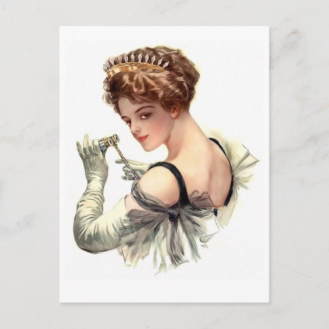 Natt på operan vykort (Framsida)