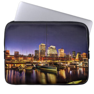 Natt på Puerto Madero Laptop Sleeve