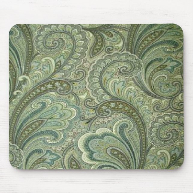 Nätt Paisley för franskt land vis man Mousepad Musmatta (Framsidan)