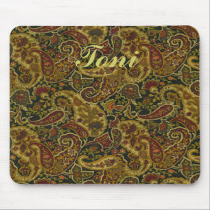 Nätt Paisley tryckdesign Mousepad Musmatta