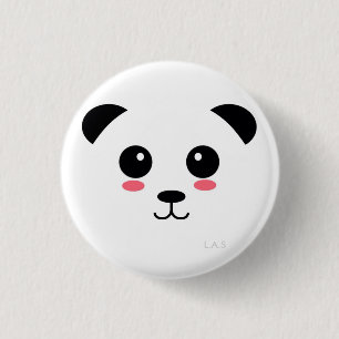 Nätt Panda Knapp