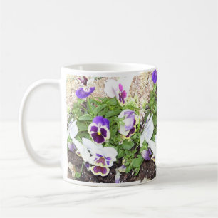 Nätt Pansies Kaffemugg