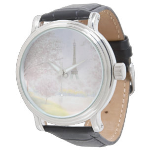 Nätt Paris i pastell Armbandsur