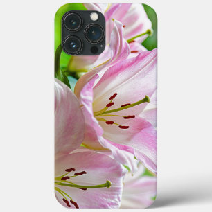 Nätt pastellfärgade rosa vitblommor för gullig