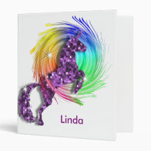 Nätt personlig för fantasiregnbågeUnicorn