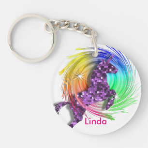 Nätt personlig för fantasiregnbågeUnicorn