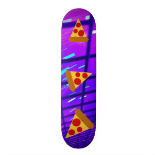 Nätt Pizza Old School Skateboard Bräda 18 Cm