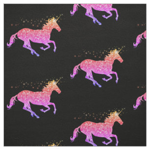 Nätt Prismatic rosa unicorntrendigtyg Tyg