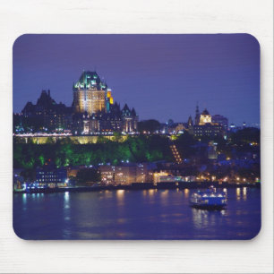 Natt Quebec Mousepad för ChateauFrontenac slott Musmatta