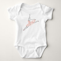 Nätt rosa Ballerina