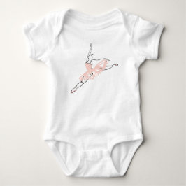Nätt rosa Ballerina Tröja