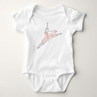 Nätt rosa Ballerina Tröja
