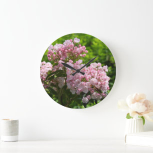 Nätt rosa berglagrarblommor stor klocka