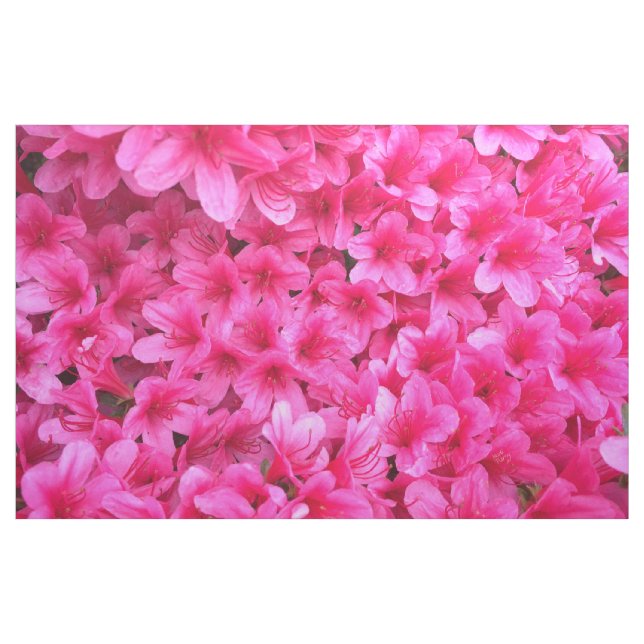 Nätt rosa blom- tyg (Yard)