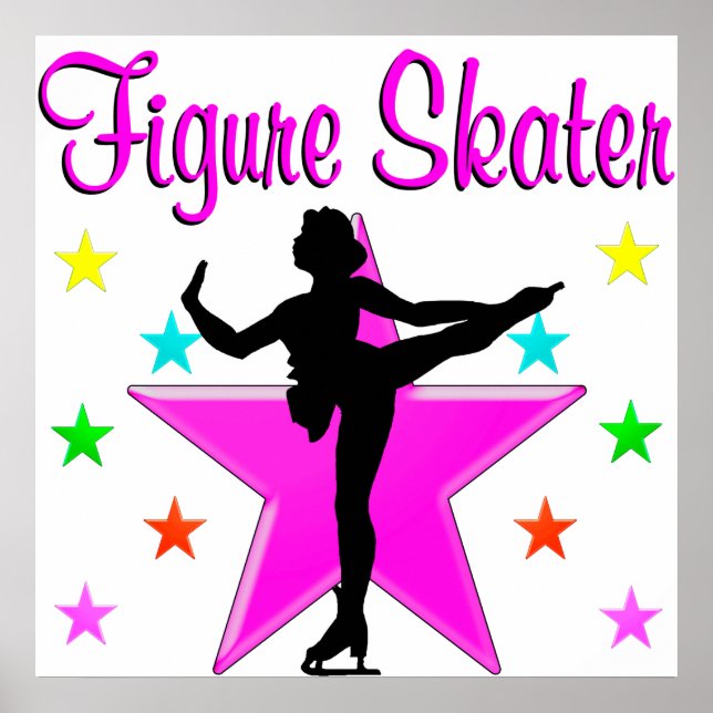 NÄTT ROSA SKATER POSTER (Framsidan)