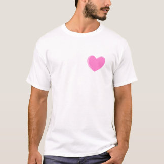 Nätt rosakärlekHeart. Tee
