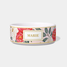 Nätt rosor & guld/stilfullt botaniskt