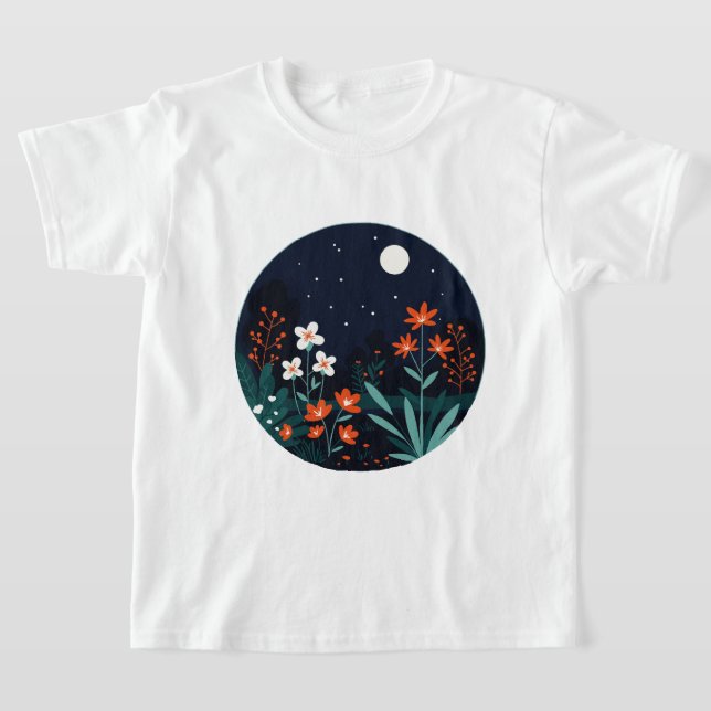 Natt sceneri t shirt (Laydown)