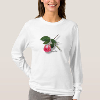Nätt singelStemrosa ros Tee
