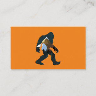 Natt Skog Bigfoot Visitkort