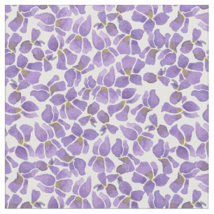 Nätt söta Violets kastat mönstertyg Tyg