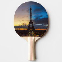 Natt till dag över Eiffel torn från Trocadero