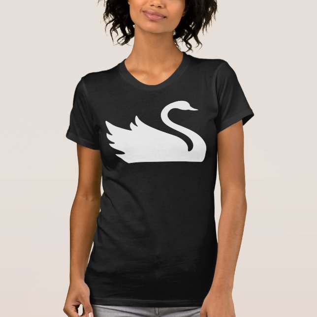 Nätt tryck för vitsvanfågel tee shirt (Framsida)
