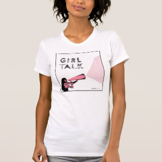 Nätt tufft flickasamtal t-shirt