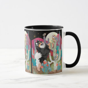 NATT UGGLA Finsk Lapphund 11 OZ MUGG