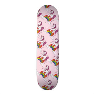 Nätt Unicorn Mini Skateboard Bräda 18,5 Cm