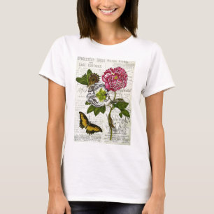 Nätt vintageCollage T-shirt