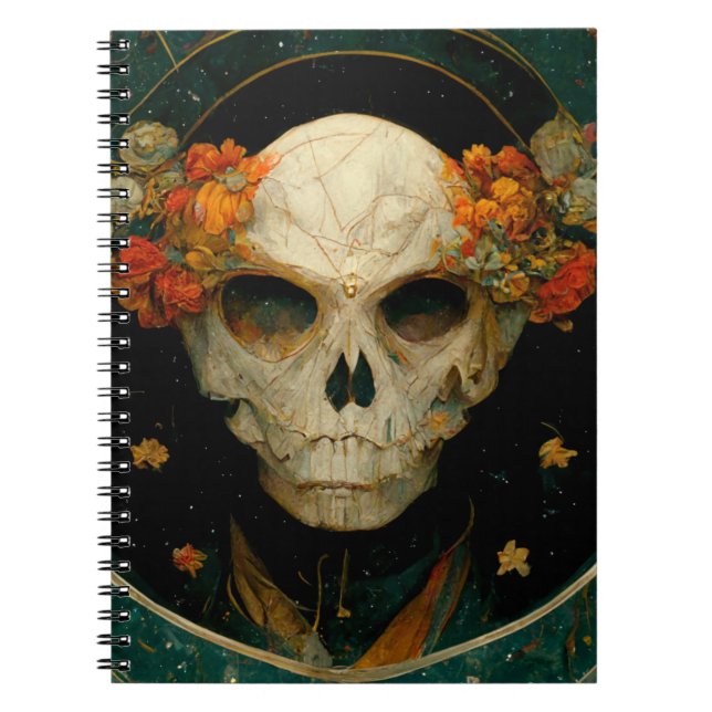 Natt Warlock Fantasy Anteckningsbok (Framsidan)
