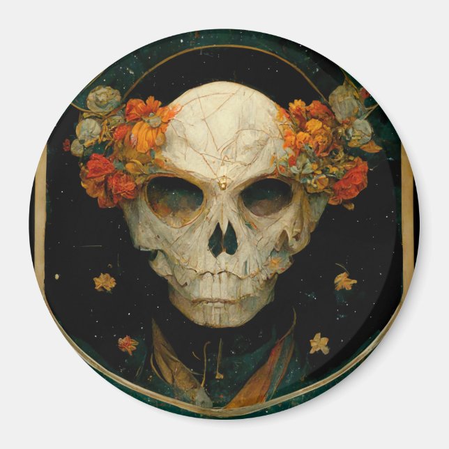 Natt Warlock Fantasy Magnet (Framsidan)