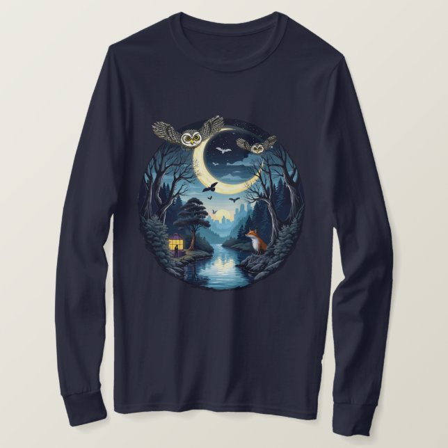 Natt Wildlife Wonders Design T Shirt (Design framsida)