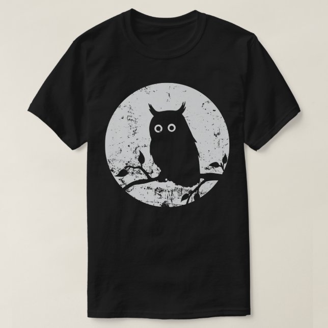 Nattaktivt Uggla-sömntyp - viloläge ut230 T Shirt (Design framsida)