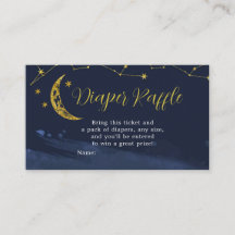 Nattan Himlar över Måne babyskårens-dykare Raffle