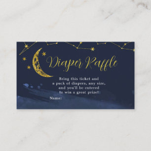 Nattan Himlar över Måne babyskårens-dykare Raffle Tilläggskort