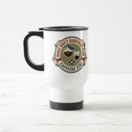 Nattarbetande Överlevnadsklubb Kaffe Sjuksköterska Resemugg