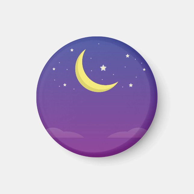 nattavrundad magnet (Framsidan)