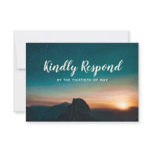 Nattberget Himlar Galaxy Sunset Stars Bröllop