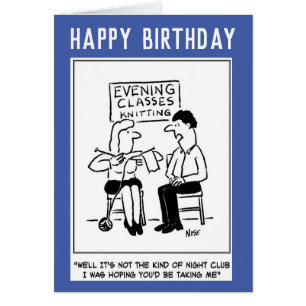 Nattbesvikelse klubben hälsningskort