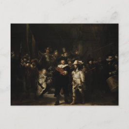 Nattbevakning av Rembrandt van Rijn Vykort