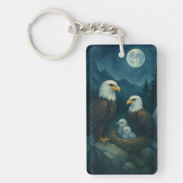 Nattbevakning - Eagle-familjen under stjärnorna Nyckelring
