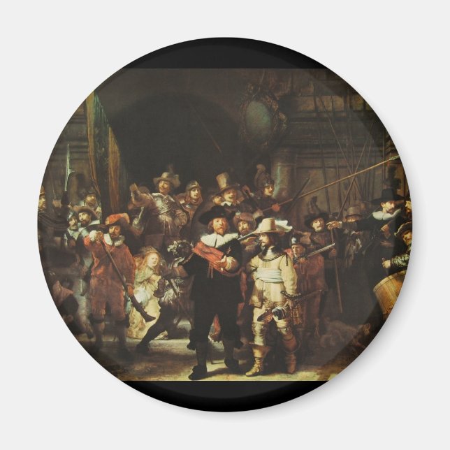 Nattbevakning Magnet (Framsidan)