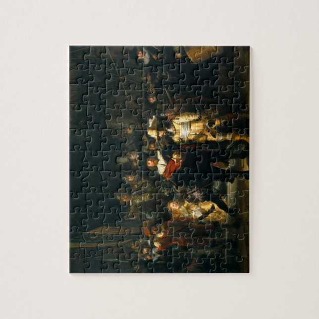 Nattbevakningen - Rembrandt Pussel (Vertikal)