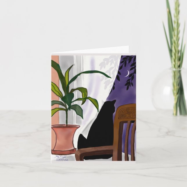 Nattbevakningskort Kort (Framsida)