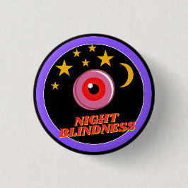 nattblindhet - svart knapp